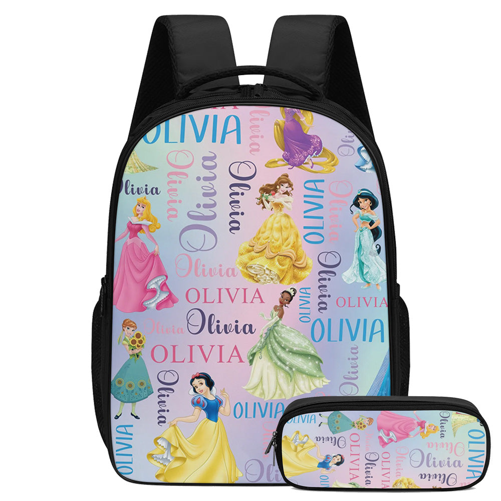 Personalized Princess Named Backpack Gift - Back to School