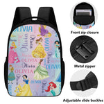 Personalized Princess Named Backpack Gift - Back to School