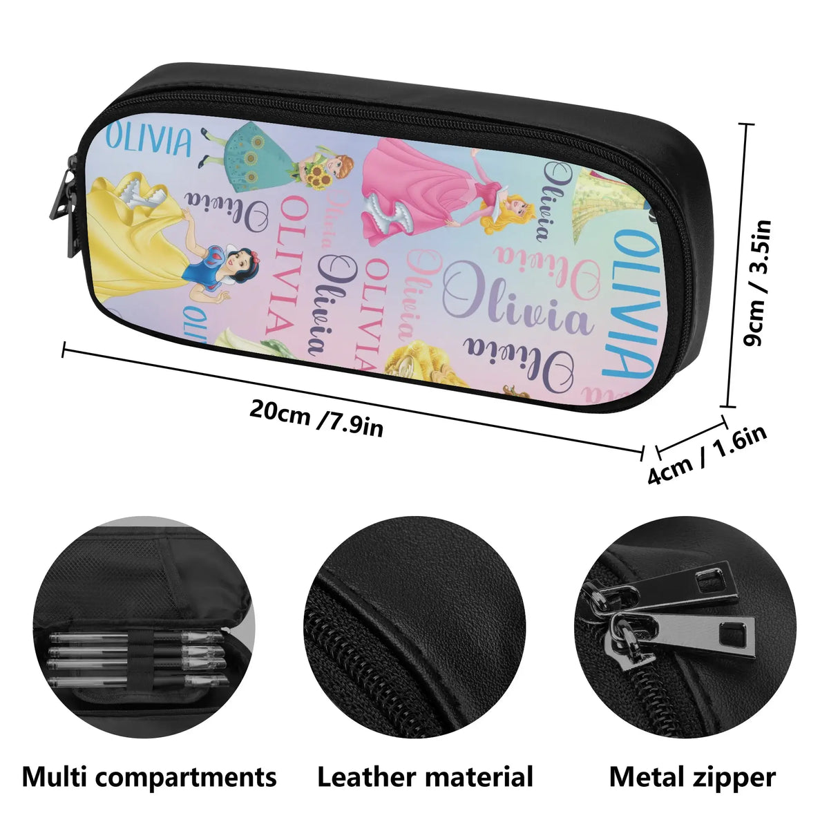 Personalized Princess Named Backpack Gift - Back to School