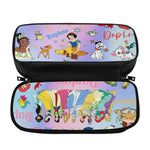 Personalized Watercolor Cartoon Princess Name Backpack - Back to School