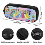 Personalized Watercolor Cartoon Princess Name Backpack - Back to School