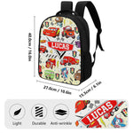 Personalized Cartoon Cute Car Name Backpack - Back to school