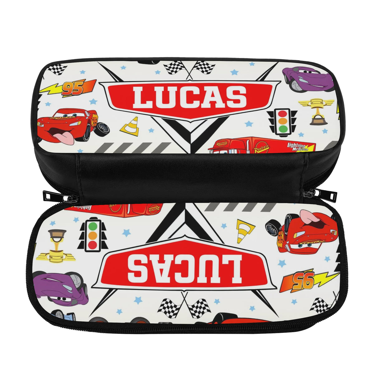 Personalized Cartoon Cute Car Name Backpack - Back to school