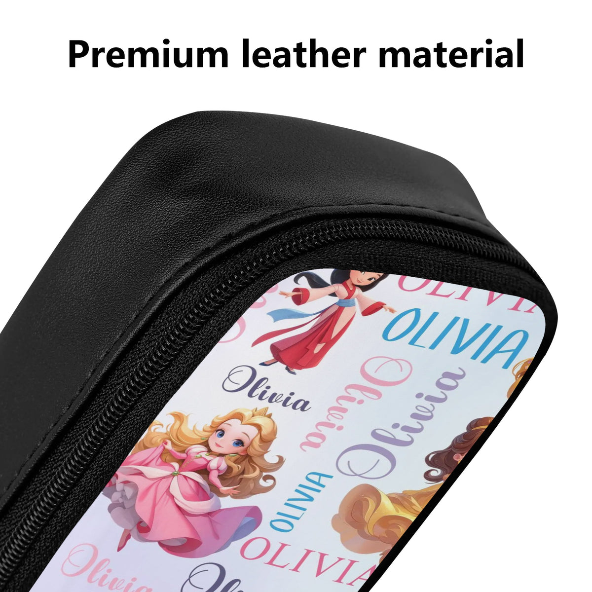 Personalized Cute Cartoon Princess Name Backpack - Back to School