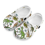 Custom Name Dinosaur Park Kid's Slippers/Sandals