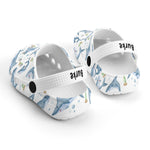 Custom Name Undersea Shark Kid's Slippers/Sandals