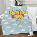 Personalized Birthday Blanket - Gift for Kids