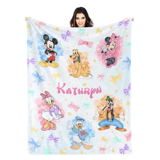 Personalized Children's Name Blanket - Gift for Kids