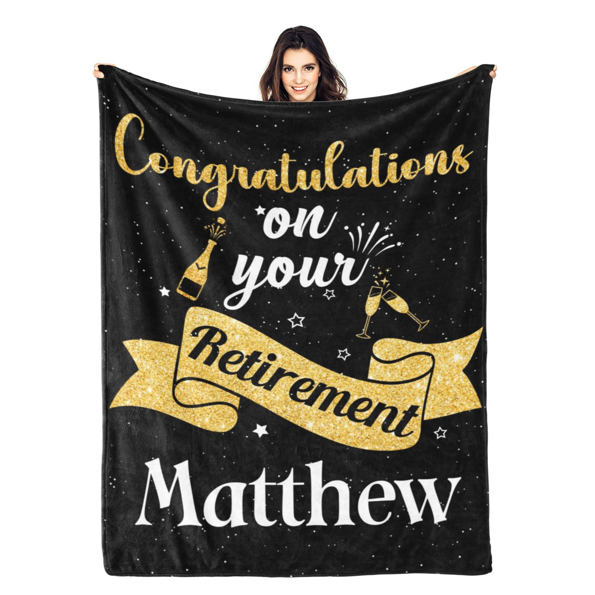 Retirement Blanket - Gift for Family