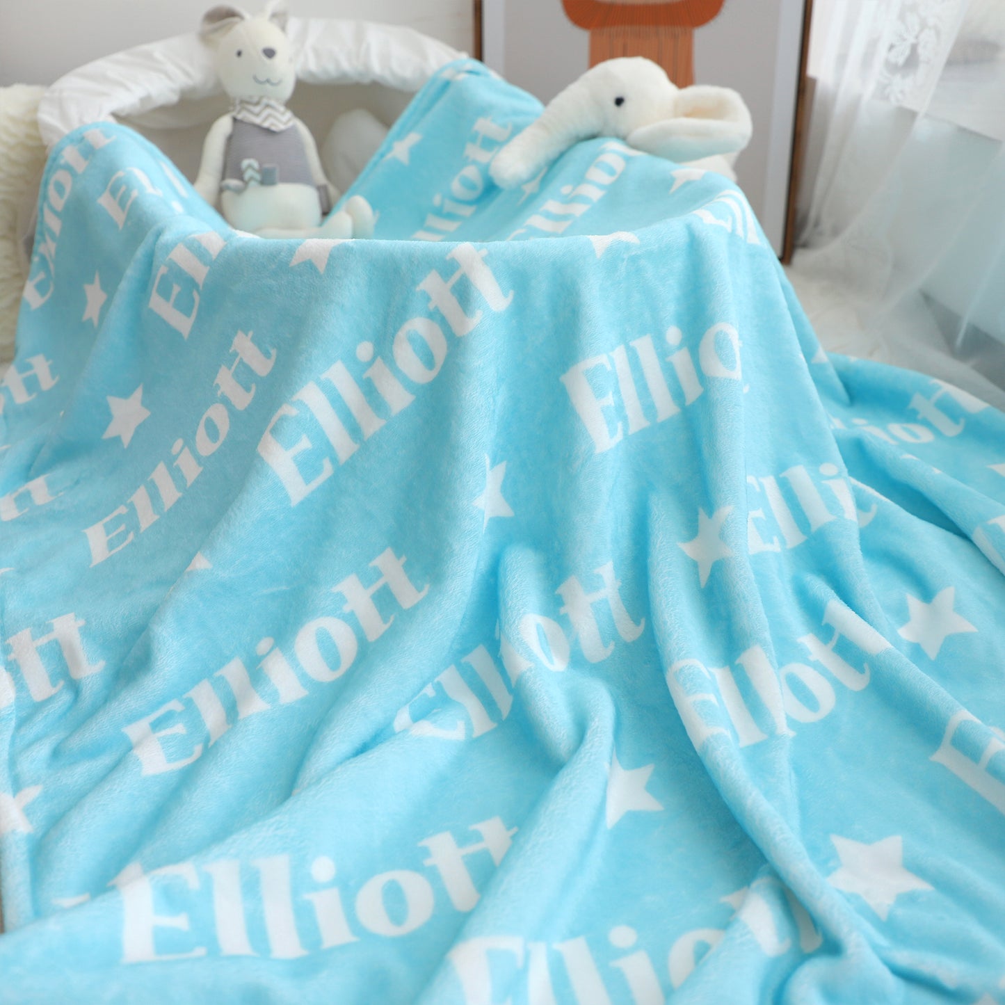 Personalized Custom Name Blankets - Gift for Family