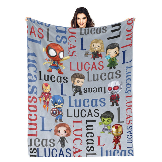 Personalized Kids Name Blanket - Gift for Kids