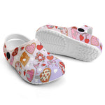 Custom Name Love Dessert Kid's Slippers/Sandals