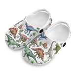 Custom NameDinosaurs Collection Kid's Slippers/Sandals