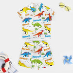 Custom Name Dinosaur Kid's Beach Set