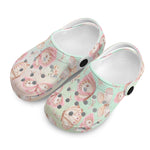 Custom Name Pink Butterfly Kid's Slippers/Sandals