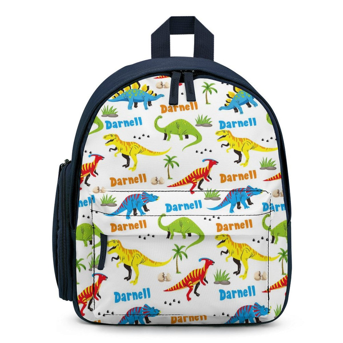 Custom Name Dinosaur Kid's Backpack