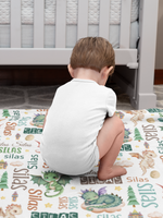 Personalized Cute Dragon Name Blankets - Gift for Kids