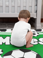 Personalized Football Field Name Blanket - Gift for Kids