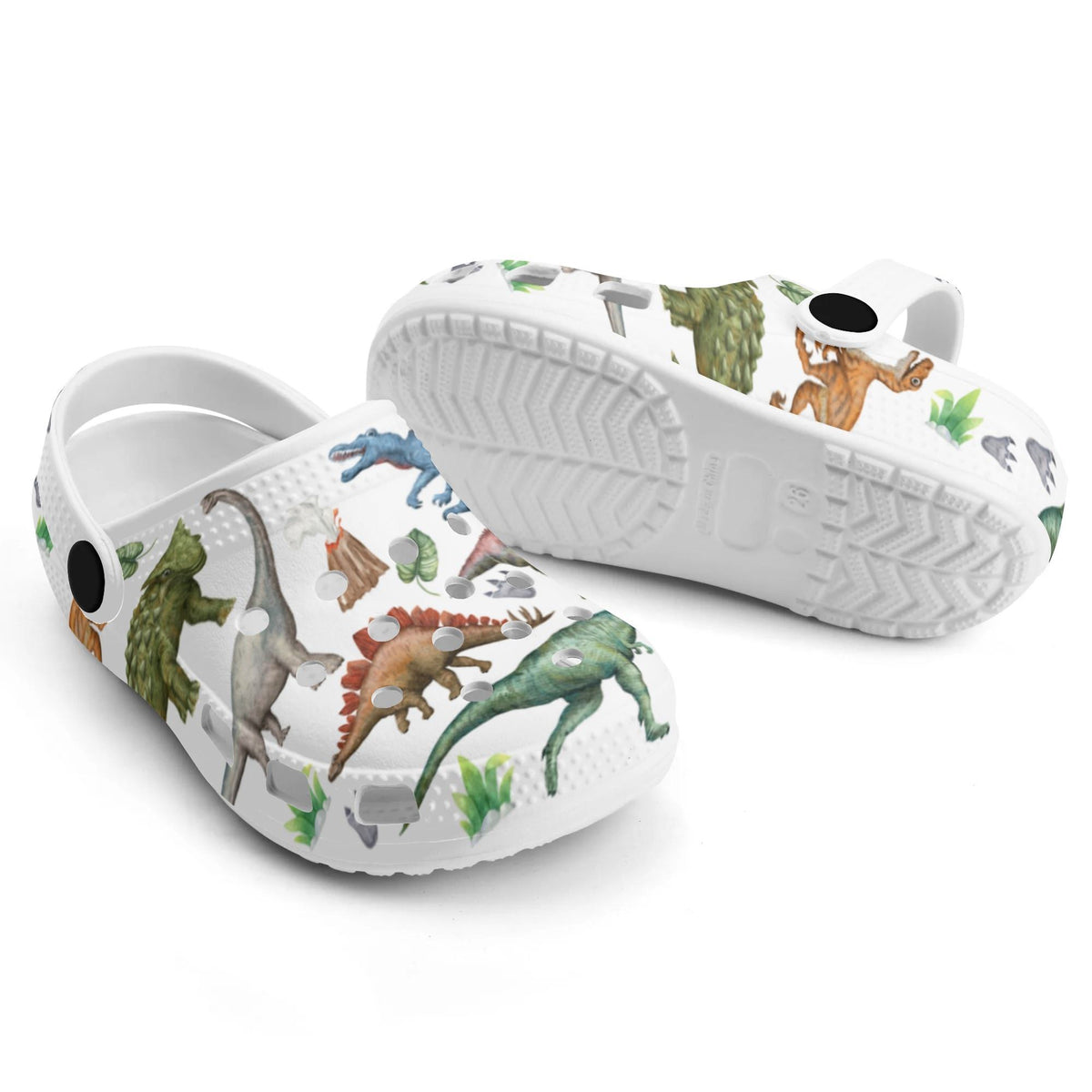 Custom NameDinosaurs Collection Kid's Slippers/Sandals