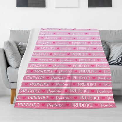 Personalized Gradient Name Blanket - Gift for Family