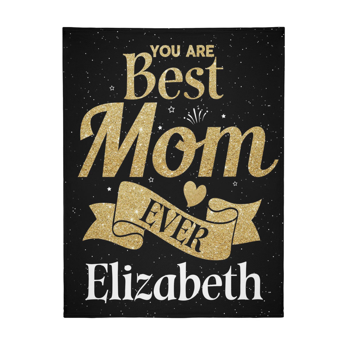 Personalized Classic Parents Name Blanket - Gift for Family