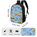 Personalized Cartoon Transport Truck Backpack - Back to School