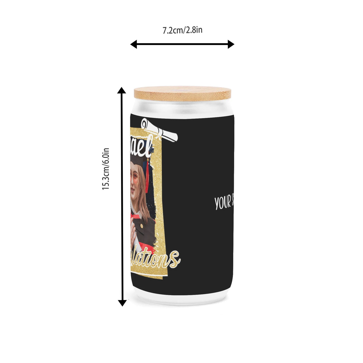 Personalized Class of 2025 Tumbler Congrats Name- Graduation Gifts