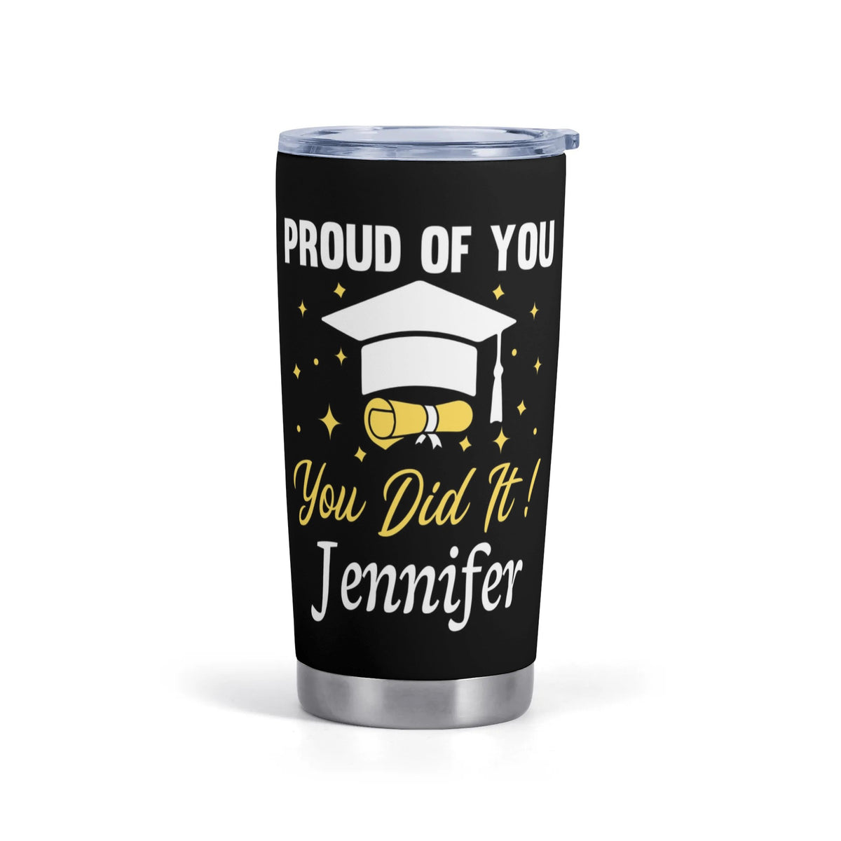 Personalized Custom Name Graduation Class of 2025 Tumbler - Graduation Gifts