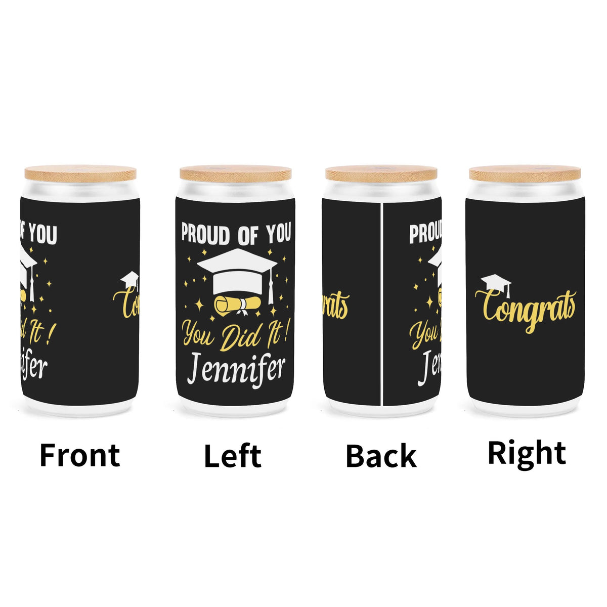 Personalized Custom Name Graduation Class of 2025 Tumbler - Graduation Gifts