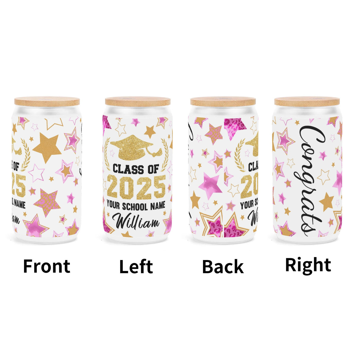 Personalized Custom Name Graduation Tumbler - Graduation Gifts