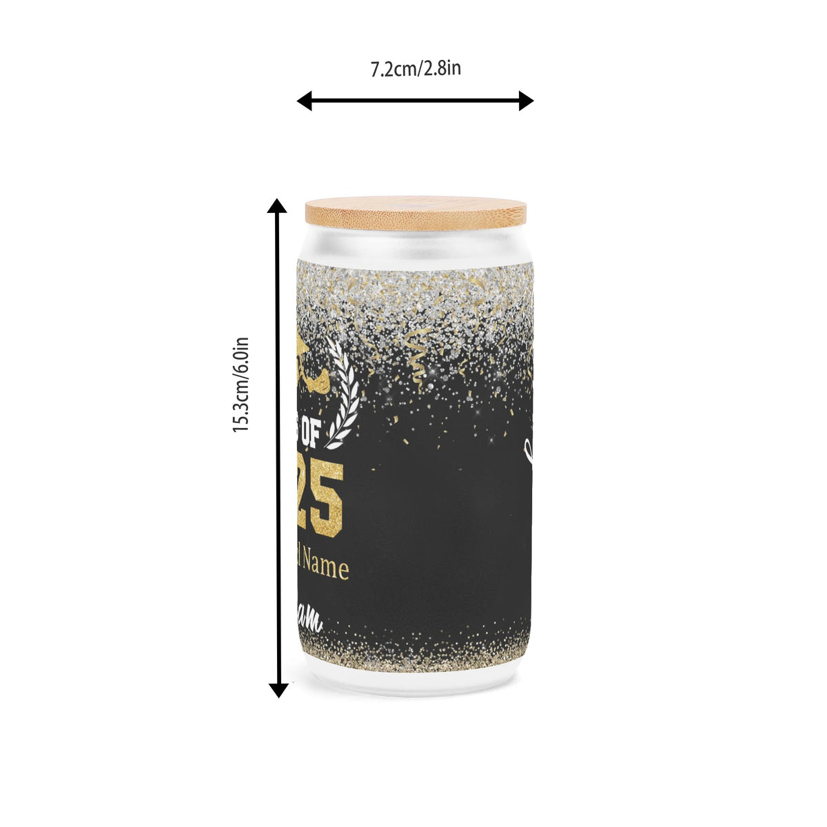 Personalized Name Graduation Class of 2025 Tumbler - Graduation Gifts