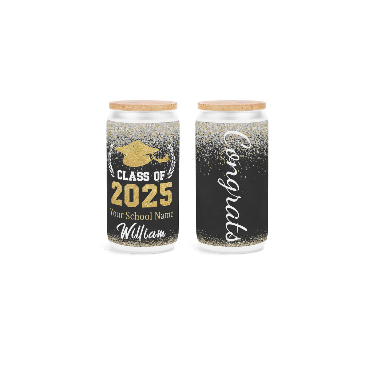 Personalized Name Graduation Class of 2025 Tumbler - Graduation Gifts