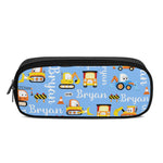 Personalized Cartoon Transportation Trucks Name Backpack - Back to School