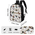 PersonalizedDinosaurs Themed Boy Name Backpack - Back to School