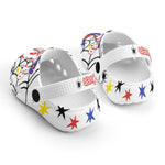 Custom Name Spider Web Kid's Slippers/Sandals