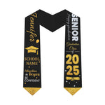 Personalized Name Graduation stole Class of 2025 - Graduation Gifts