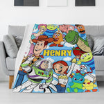 Personalized Kids Name Cute Blanket - Gifts for Kids