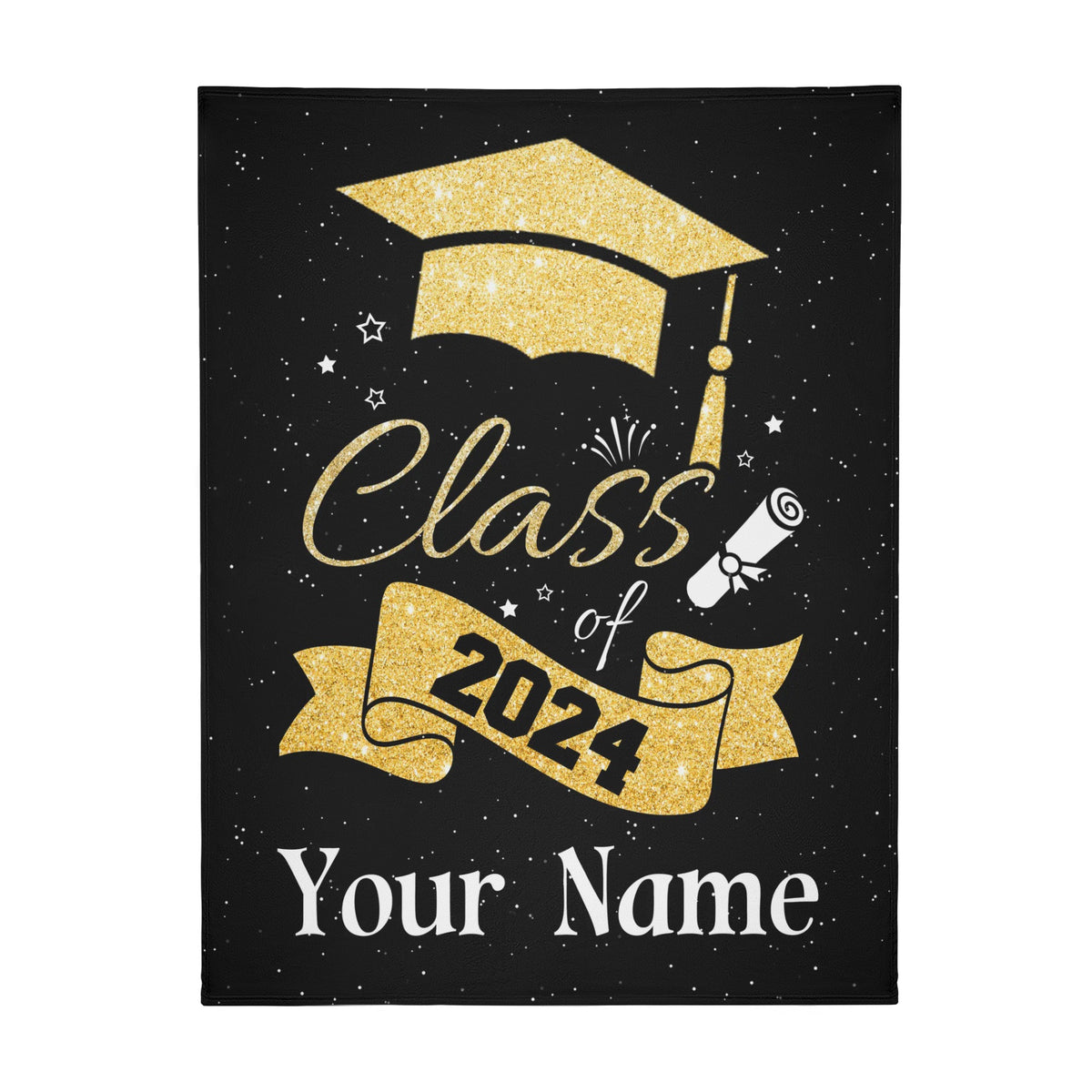 Personalized Premium Graduation Blanket Gift - Graduation Gifts