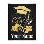 Personalized Premium Graduation Blanket Gift - Graduation Gifts