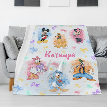 Personalized Children's Name Blanket - Gift for Kids