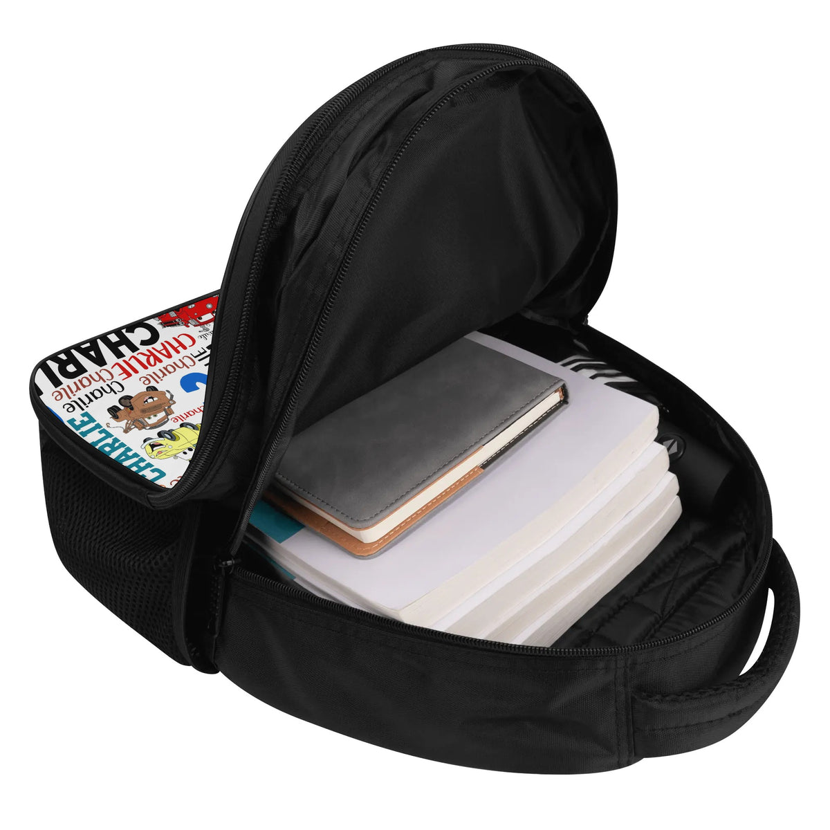 Personalized Custom Cars Name Backpack - Back to School