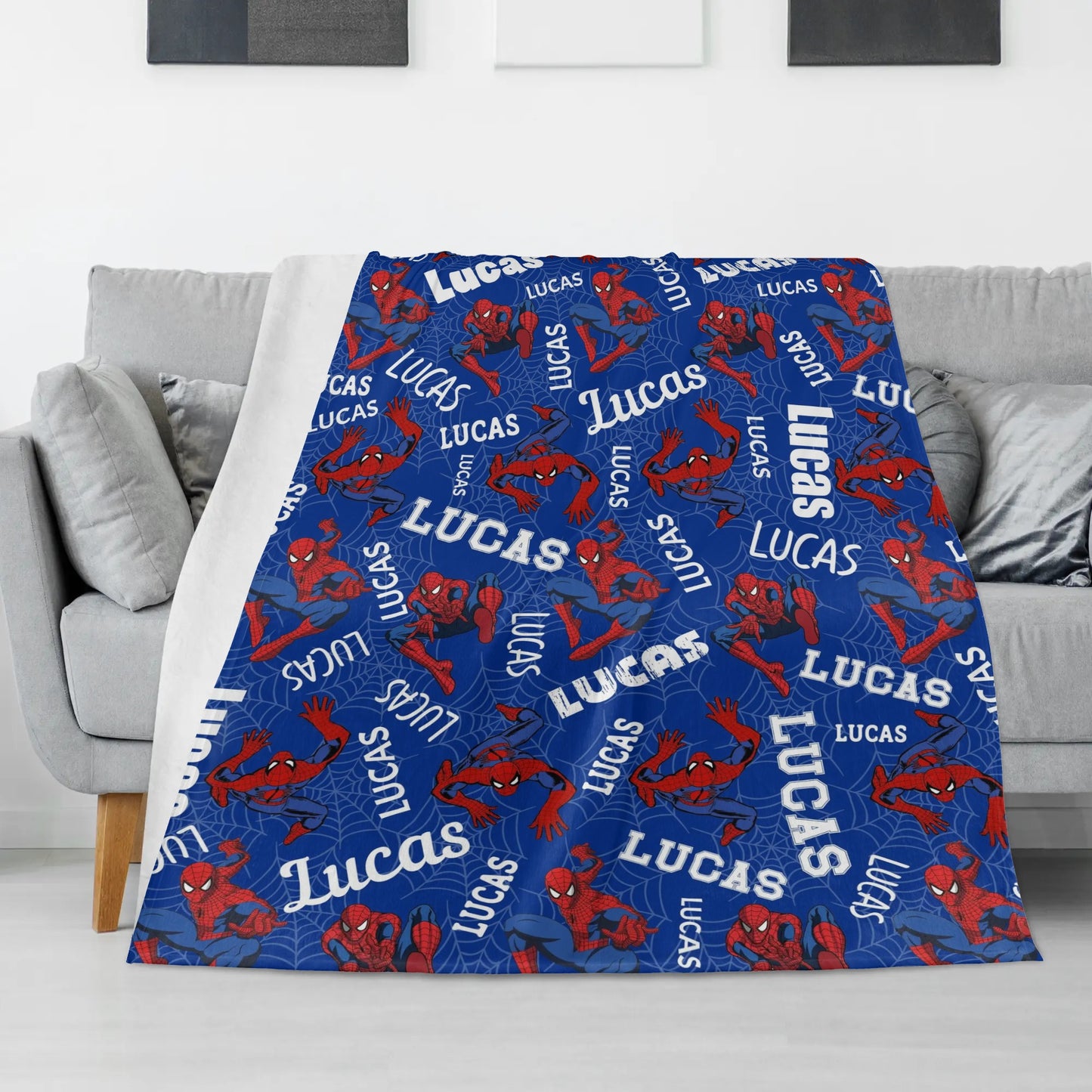 Personalized Boys Name Blankets - Gifts for Kids