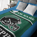 Personalised Football Team Style Name Blankets - Gift for Family